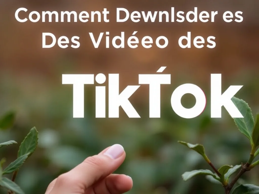 Comment Télécharger des Vidéos TikTok : Guide Complet et Pratique