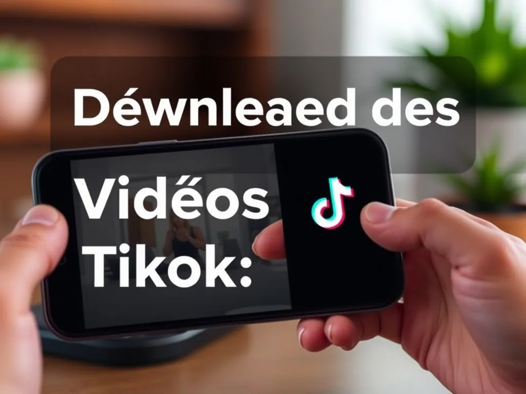 Comment Télécharger des Vidéos TikTok : Guide Complet et Astuces